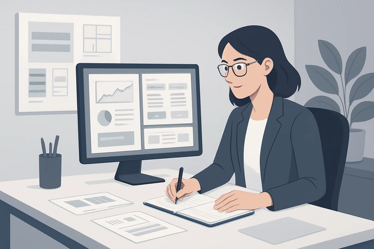 Freelance designer building a pricing strategy for design services.